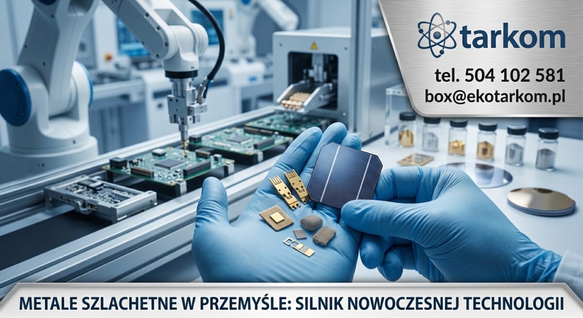 Metale szlachetne w przemyśle