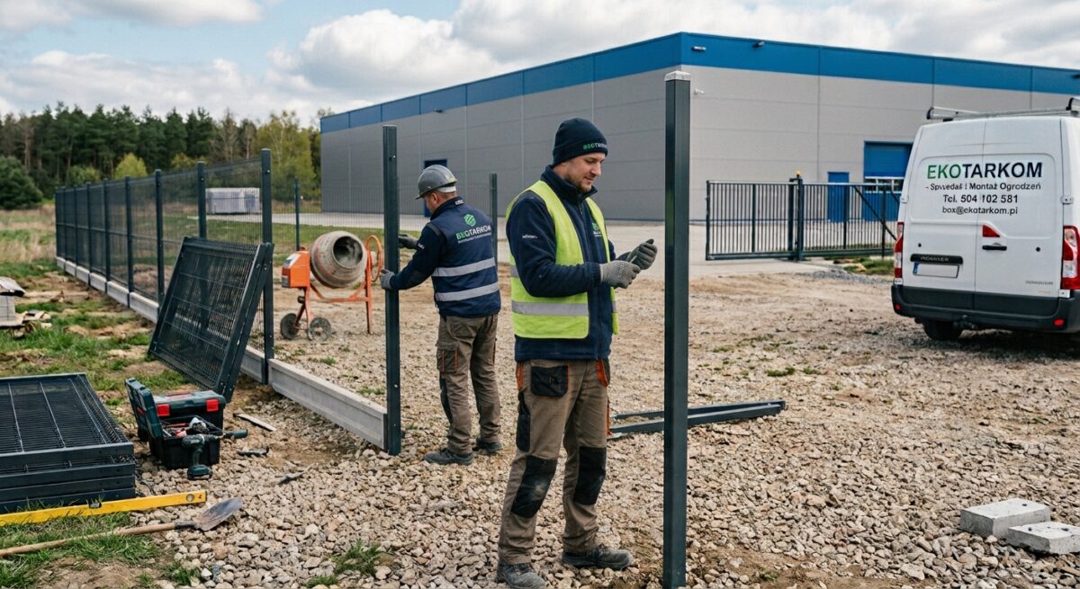 Trwałe i Bezpieczne Ogrodzenia Przemysłowe